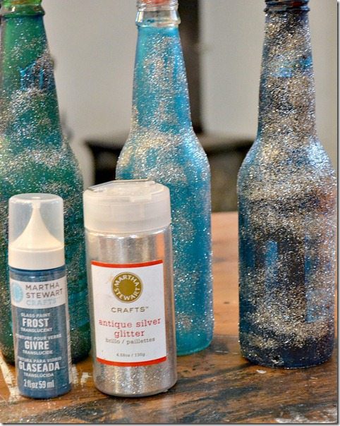 bottle candleholders