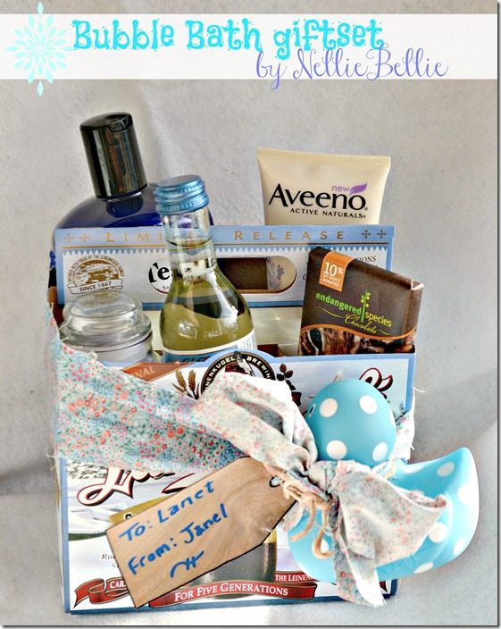 bubble bath giftset by NellieBellie