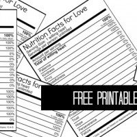nutrition facts feature