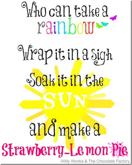 willy wonka printable
