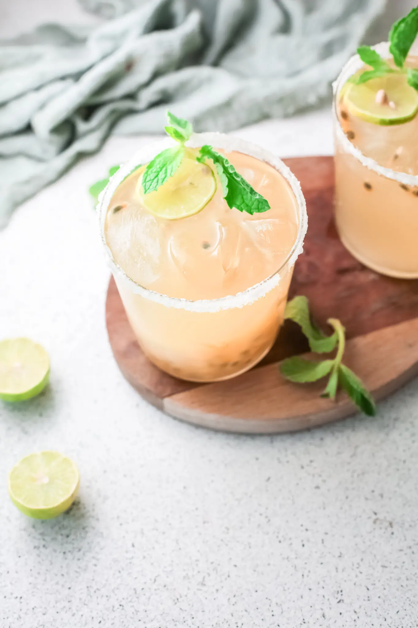 5 ingredient passion fruit margarita
