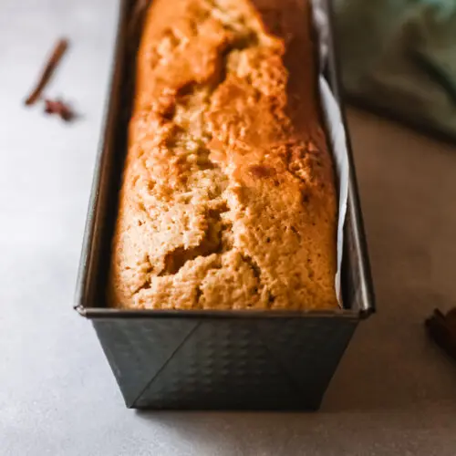 one bowl pumpkin bread
