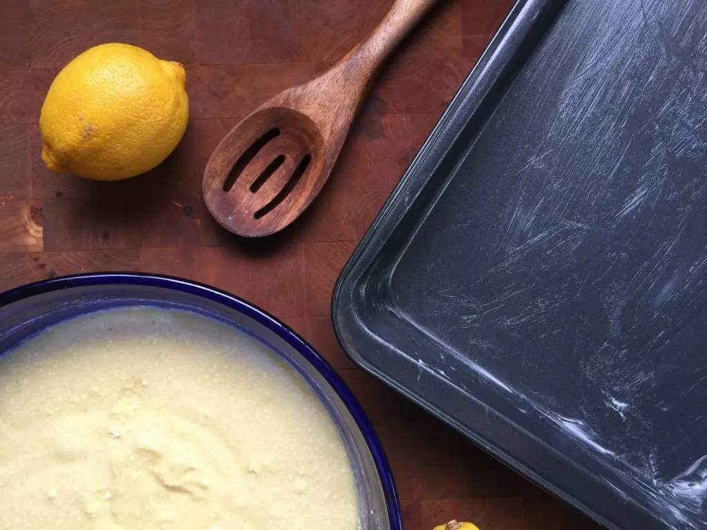 2 ingredient lemon cake recipe.