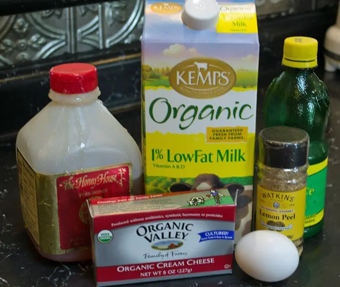 Honey Cheesecake ingredients Honey Cheesecake ingredients