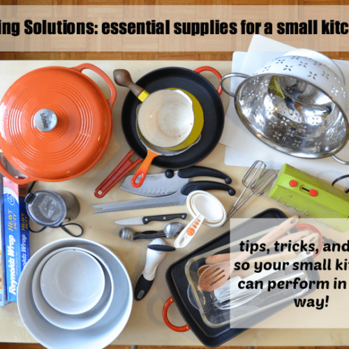 renting solutions: the only 20 essentials you need for a small kitchen