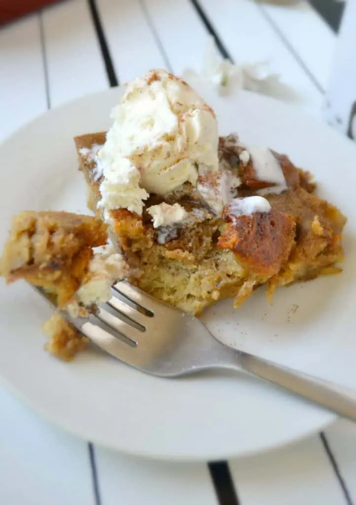beer bagel bread pudding