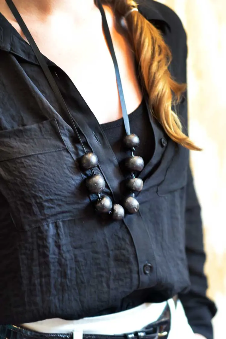 This tutorial for clay beads from NellieBellie is perfect for helping beginners understand how incredibly simple these are to make, especially because it doesn't get into any complicated designs or etchings. The clay used can be found pretty much anywhere, and a simple ribbon also makes this easy for anyone to try!
