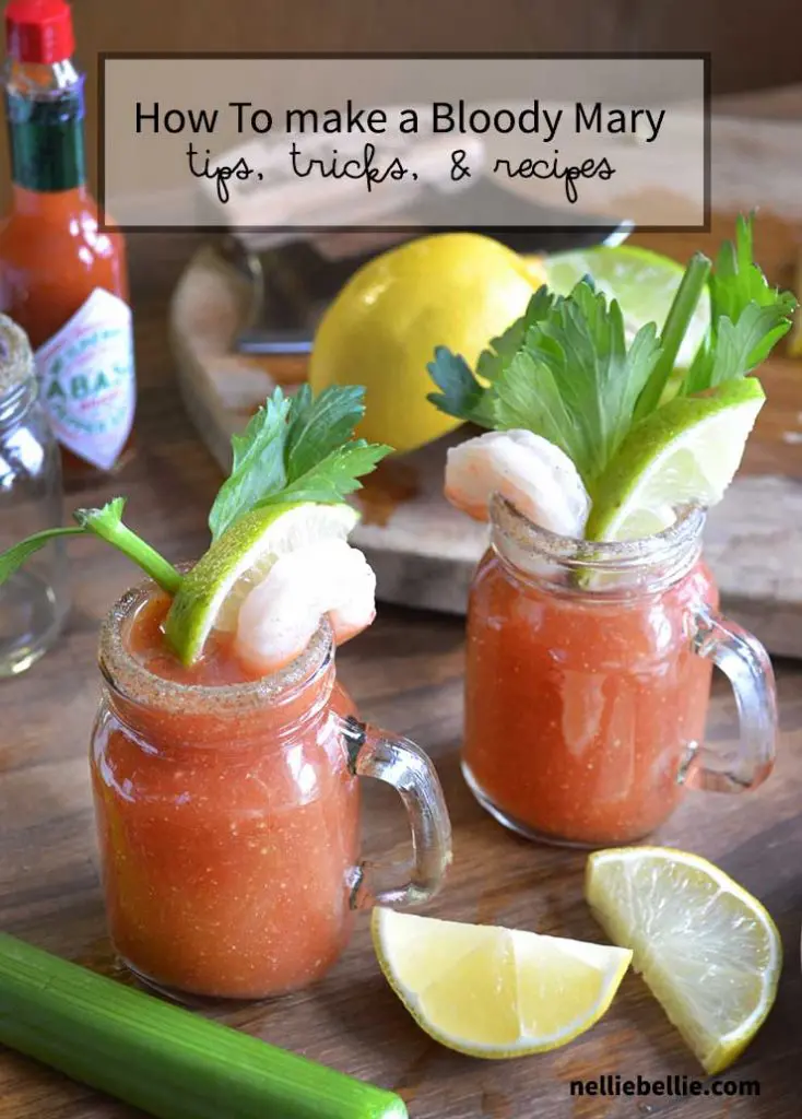 How to make a bloody mary | basic recipe for bloody mary's