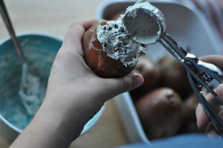 Poached Pears with Wild Rice