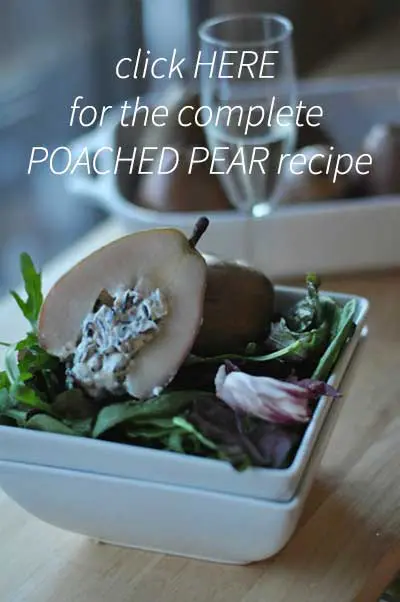 Poached-Pears-with-wild-rice-from-dining-with-alice-Nellie-Bellie