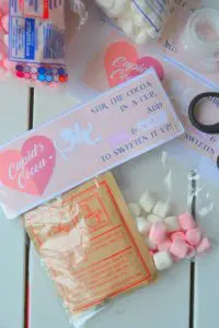 Cupid's Cocoa! An easy printable to create this tasty Valentine.