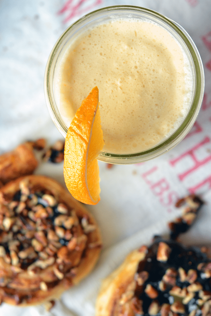 Orange Julius recipe that is almost as good as the original at much faster and easier! #Warmupyourday #ad