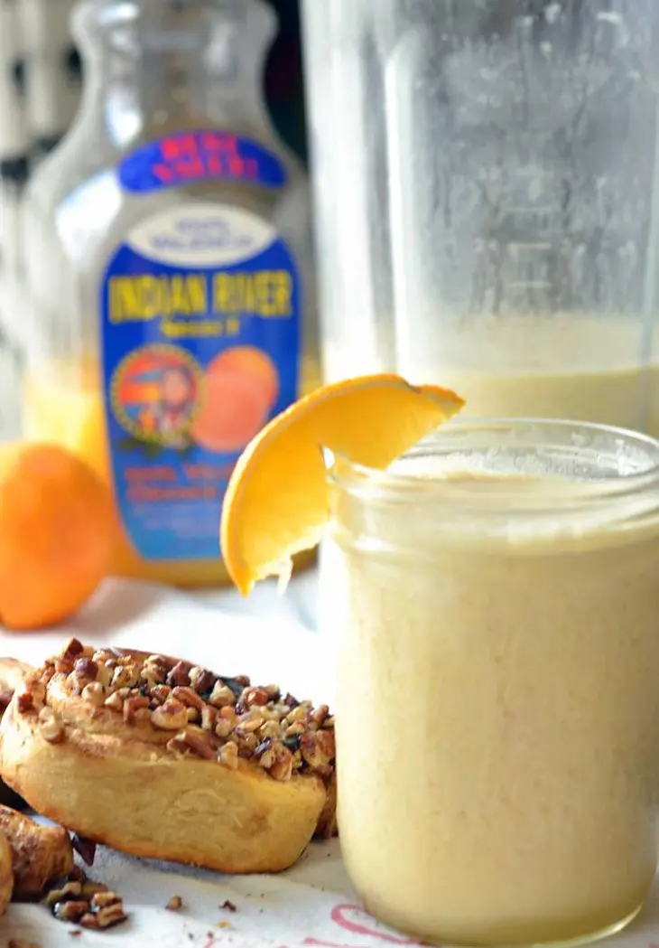 Orange Julius recipe that is almost as good as the original at much faster and easier! #Warmupyourday #ad