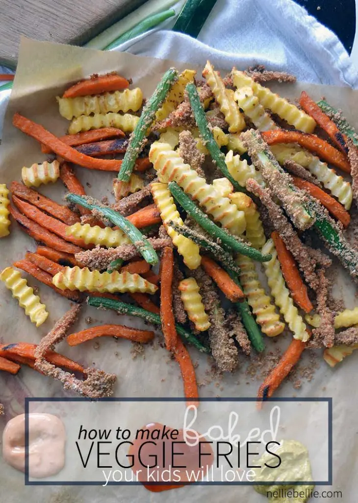 How to make baked veggie fries your family will love! #SpringIntoFlavor #ad