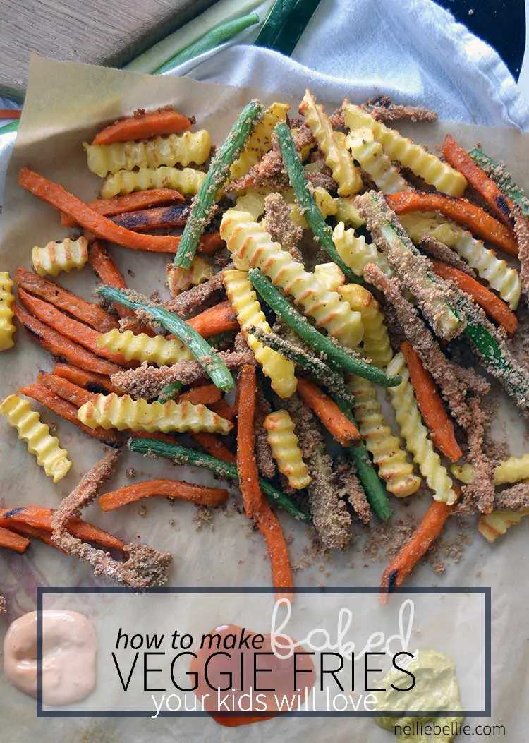 How to make baked veggie fries your family will love
