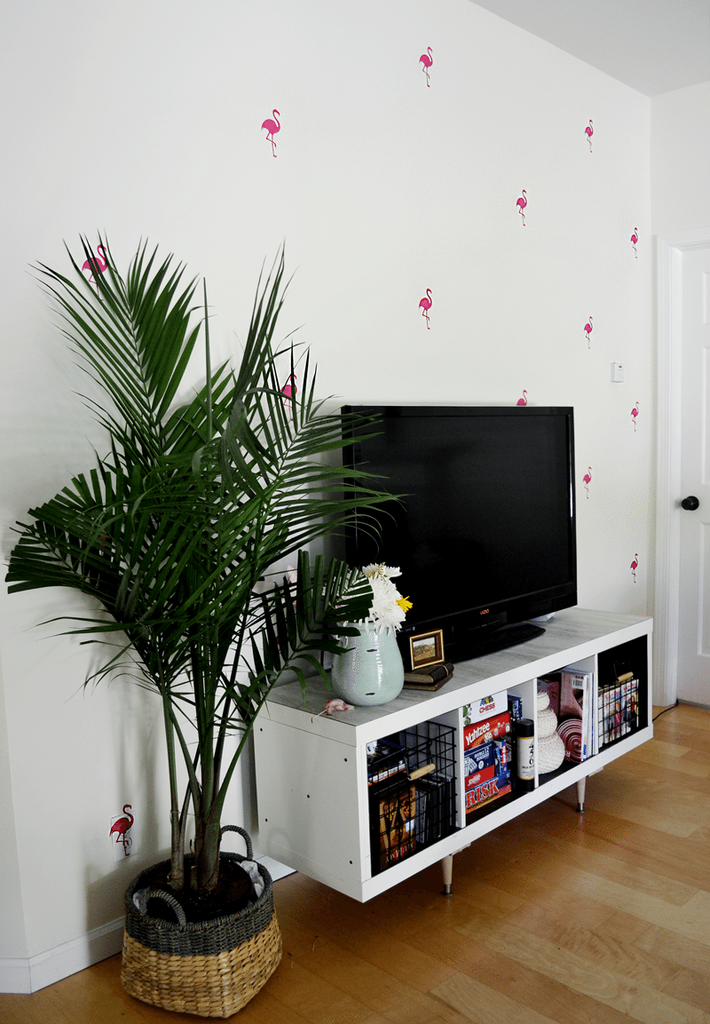 flamingo wall decals from Urban Walls.