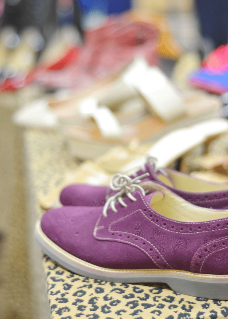 Thrift Stores are a great place for shoes and accessories