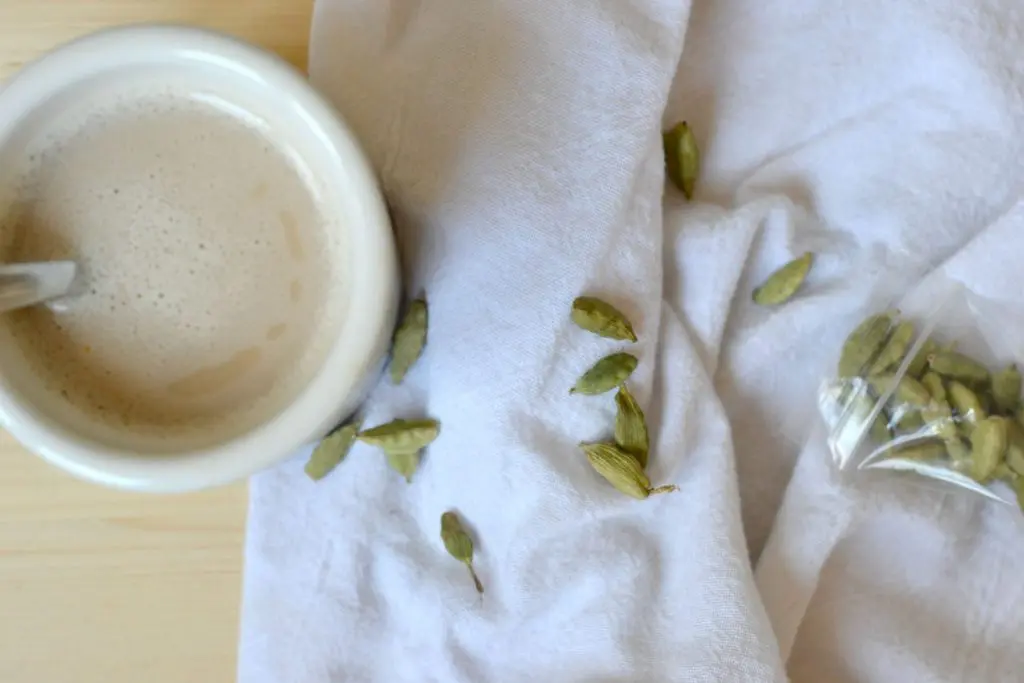 Cardamom Caramel Latte recipe