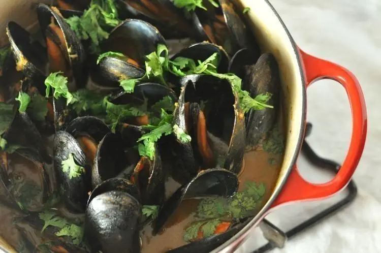 Pumpkin Mussels
