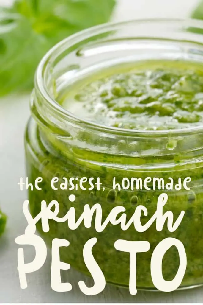 easy spinach pesto recipe