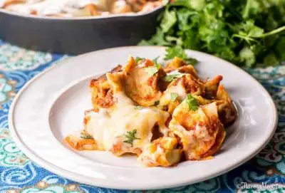 cheesy-tortellini-skillet-lasagna-simple comfort food