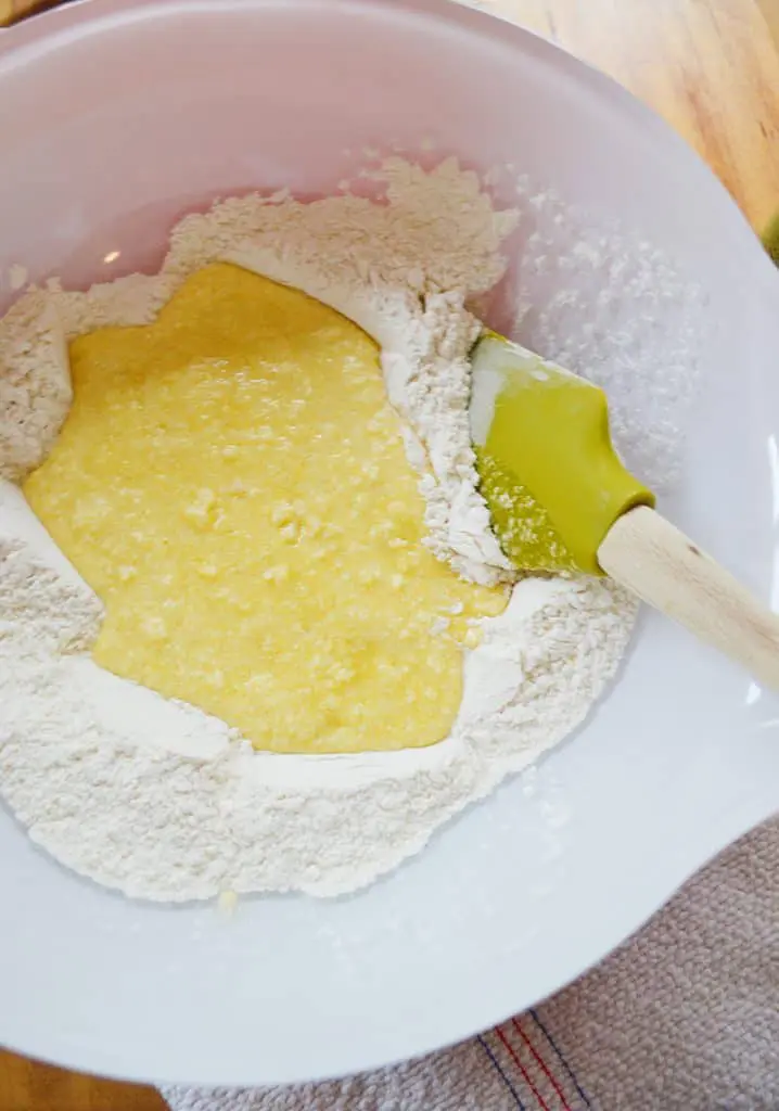 batter for pear cake