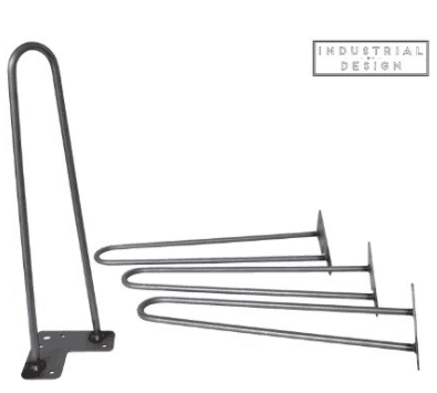 DIY coffee table - hairpin legs