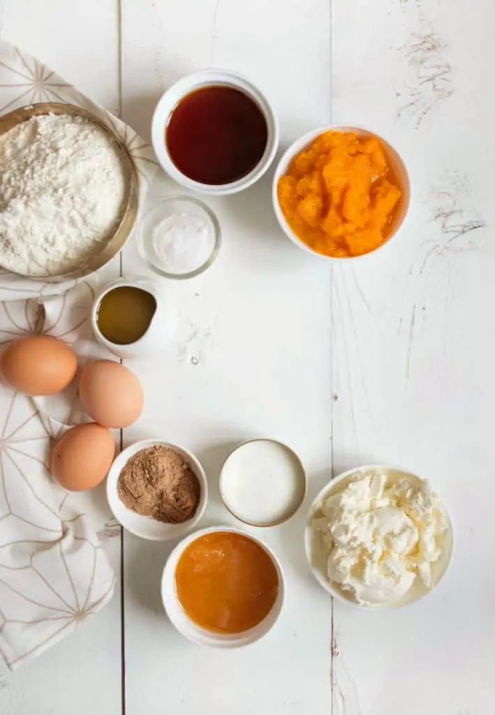 Butternut Squash Cake Ingredients