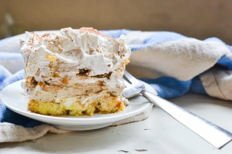 Twinkie Tiramisu. An easy to make, delicious version of the classic favorite!
