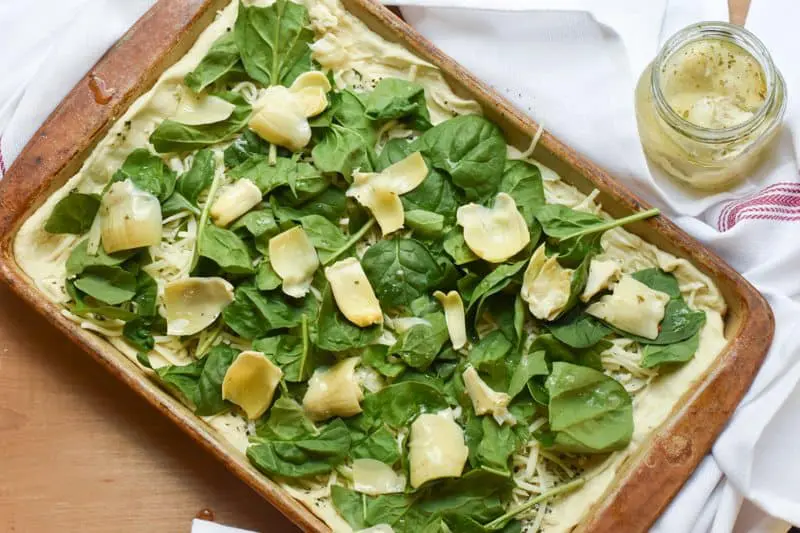 Garlic white pizza sauce