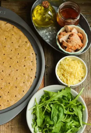 chicken and arugula pizza recipe