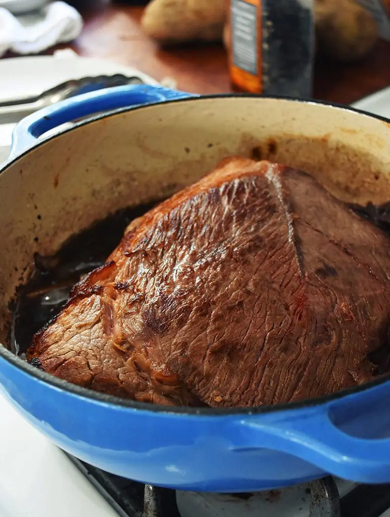 best pot roast, seared on all sides.