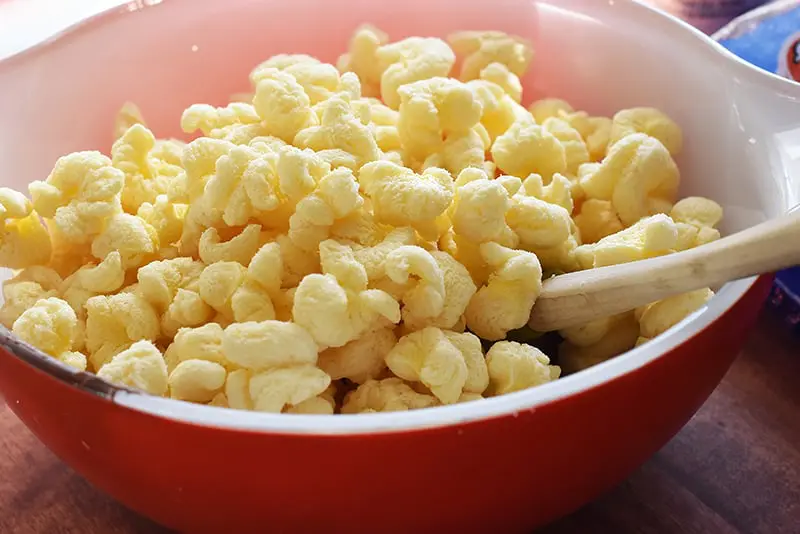 puff corn for almond bark puffcorn