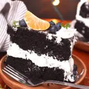 homemade chocolate cake