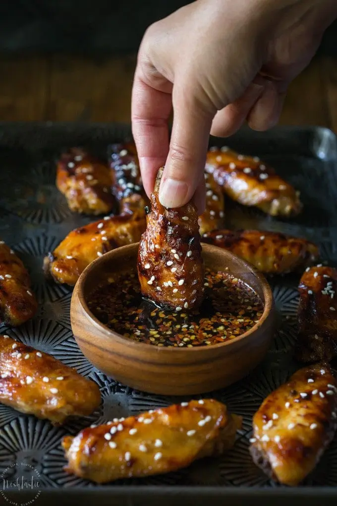 paleo slow cooker sticky chicken wings