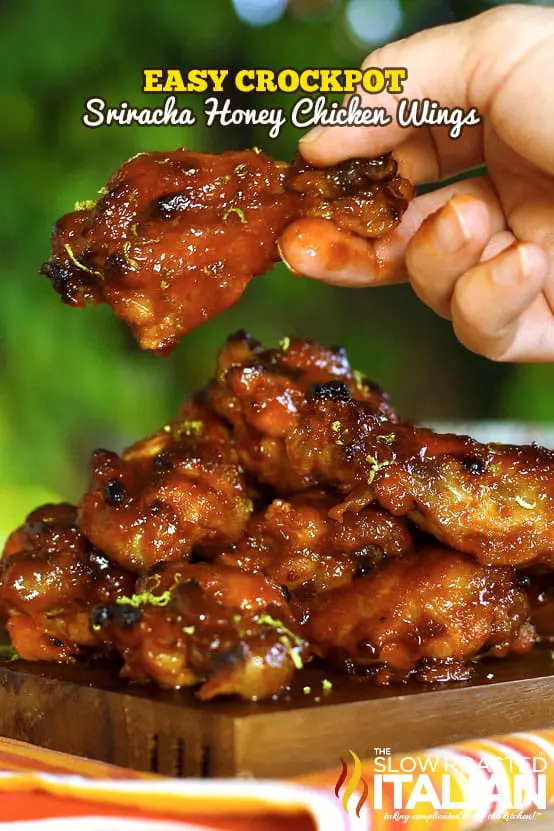 sriracha honey chicken wings