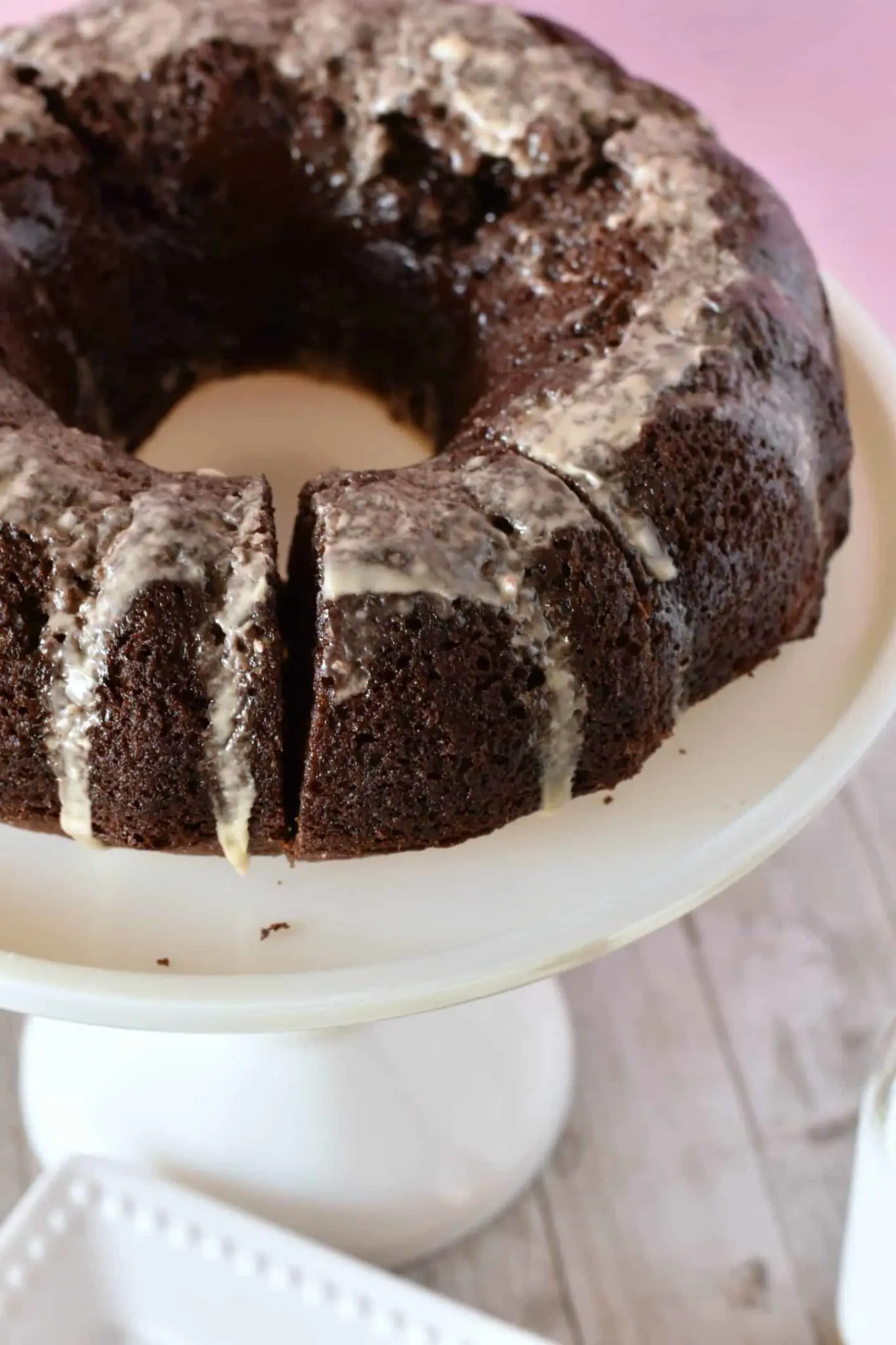 Bailey's chocolate cake is a great way to combine chocolate and baileys