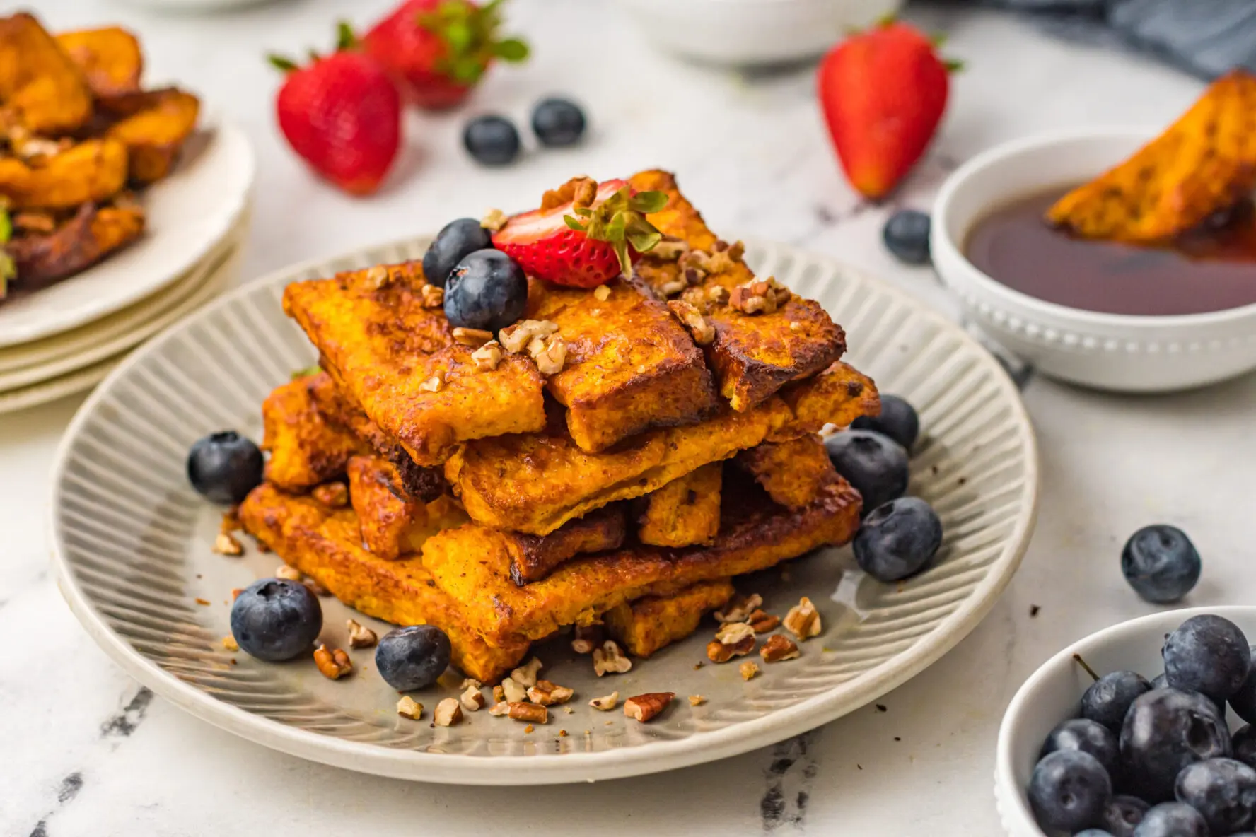 French Toast sticks made in the Air Fryer