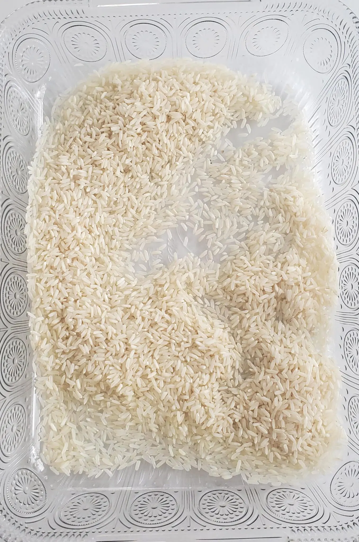 rice doesn't need to be cooked in the cheesy chicken rice hotdish