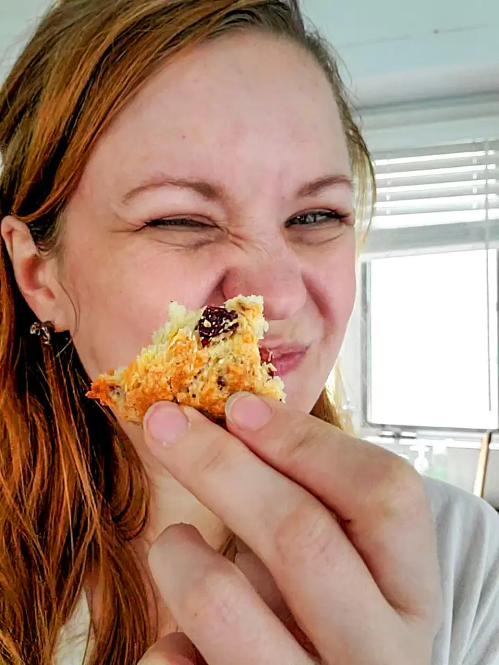 cranberry orange scones