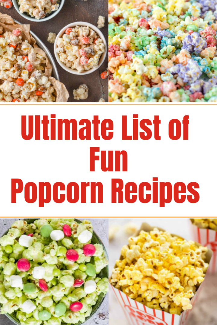 Ultimate list of popcorn recipes you need to try!
