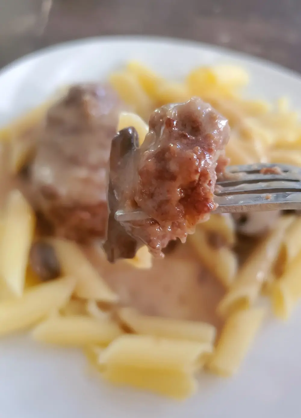Instant Pot Salisbury Steak Bite