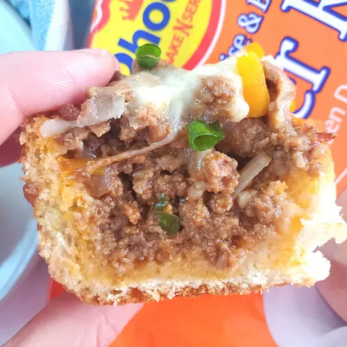 Sloppy joe stuffed bread