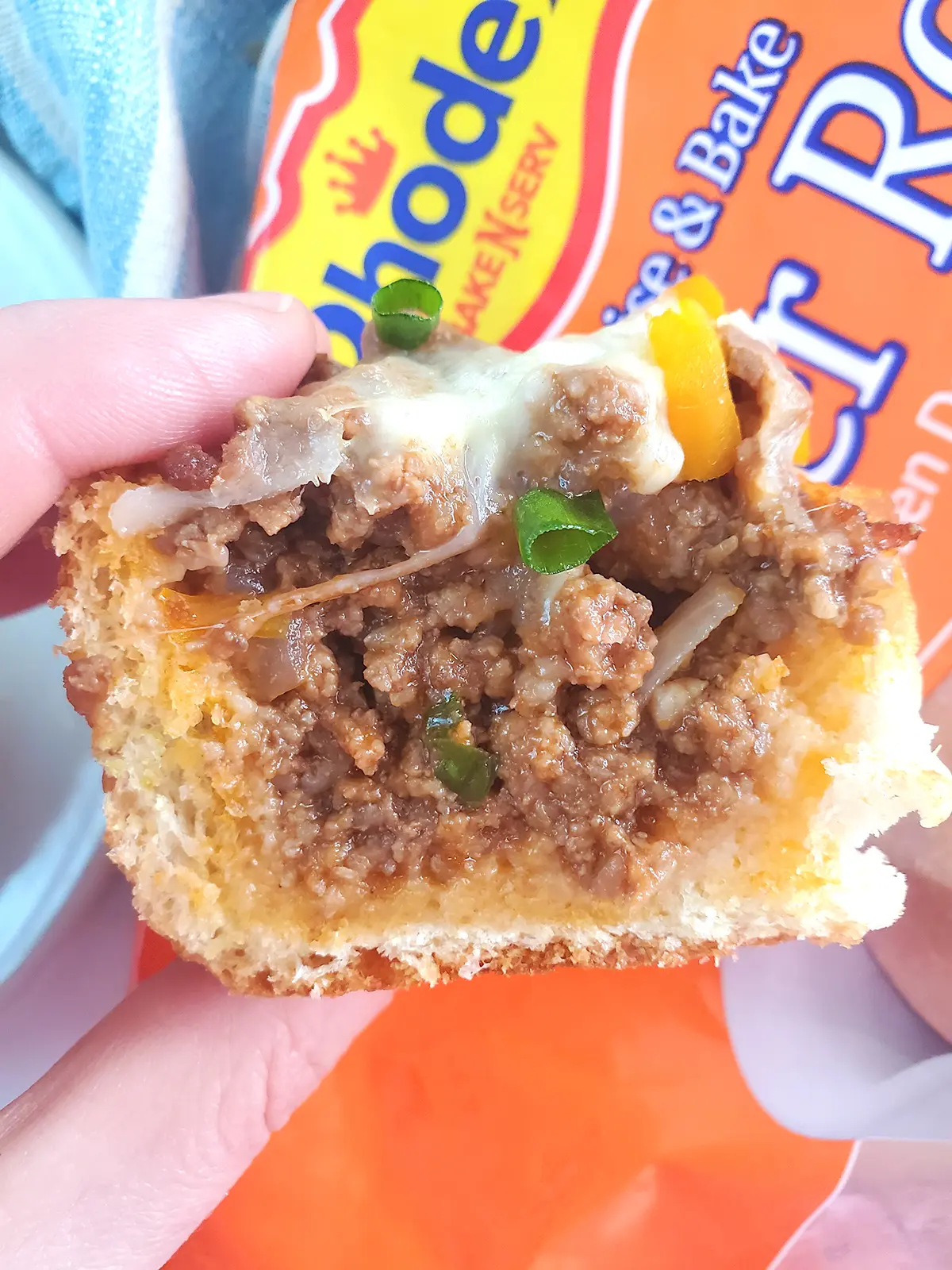 Sloppy joe stuffed bread