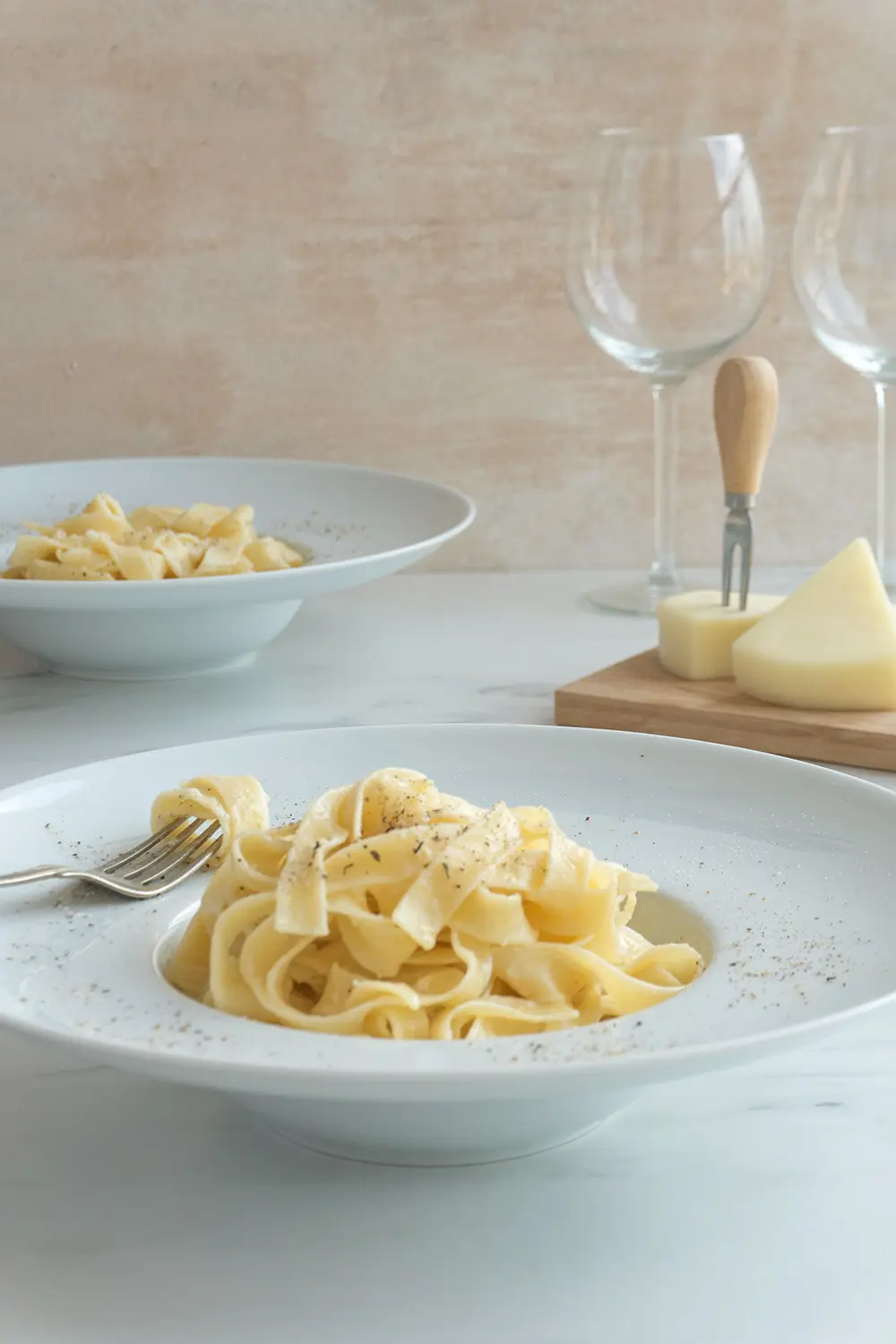 simple fettuccine alfredo