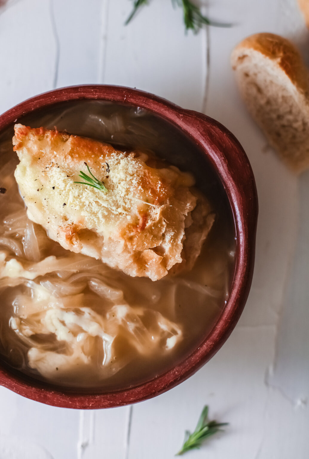 Onion Soup recipe full of rich, decadent flavor. A humble ingredient