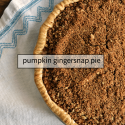 pumpkin pie with gingersnap and pecan crumble is easy to make and a lovely fall pie! #recipes #pie #gingersnap #pumpkin
