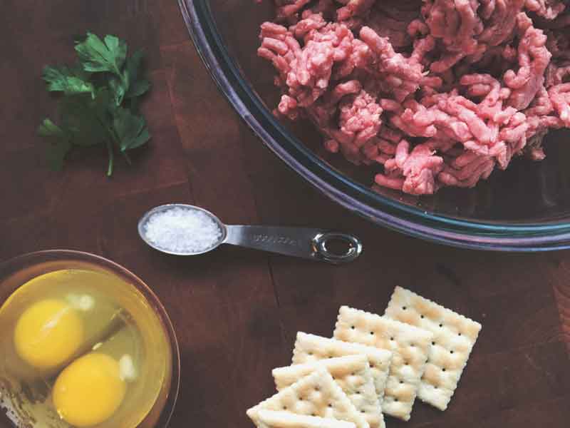 easy beef wellington. Ground beef instead of steak!