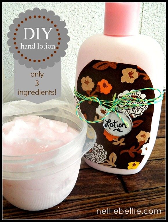 DIY hand lotion
