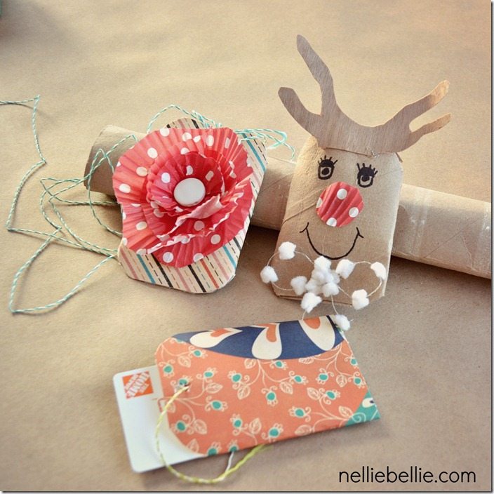 Easy diy gift card holders from toilet paper rolls, a simple tutorial